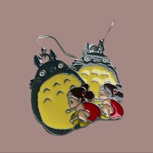 Totoro earrings